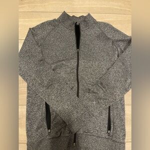 Lululemon Engineered zip jacket size L gray